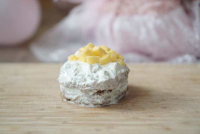 Healthy Whole Wheat Smash Fruit Cake for Baby